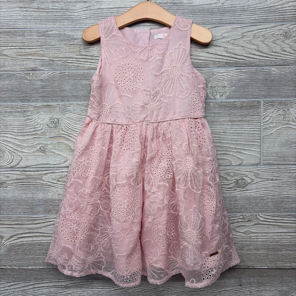 Textured Flower Dress 5