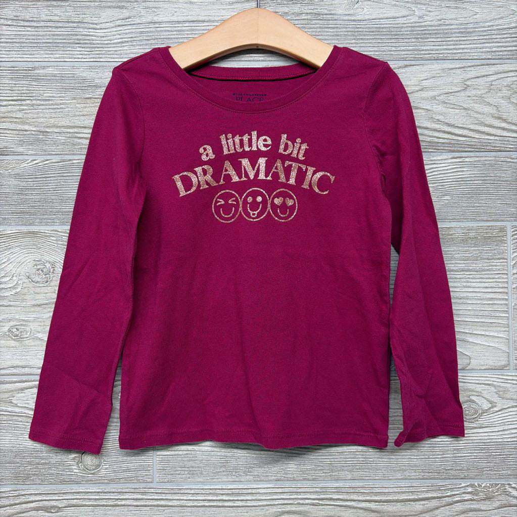 LS Shirt A Little Bit Dramatic 5t