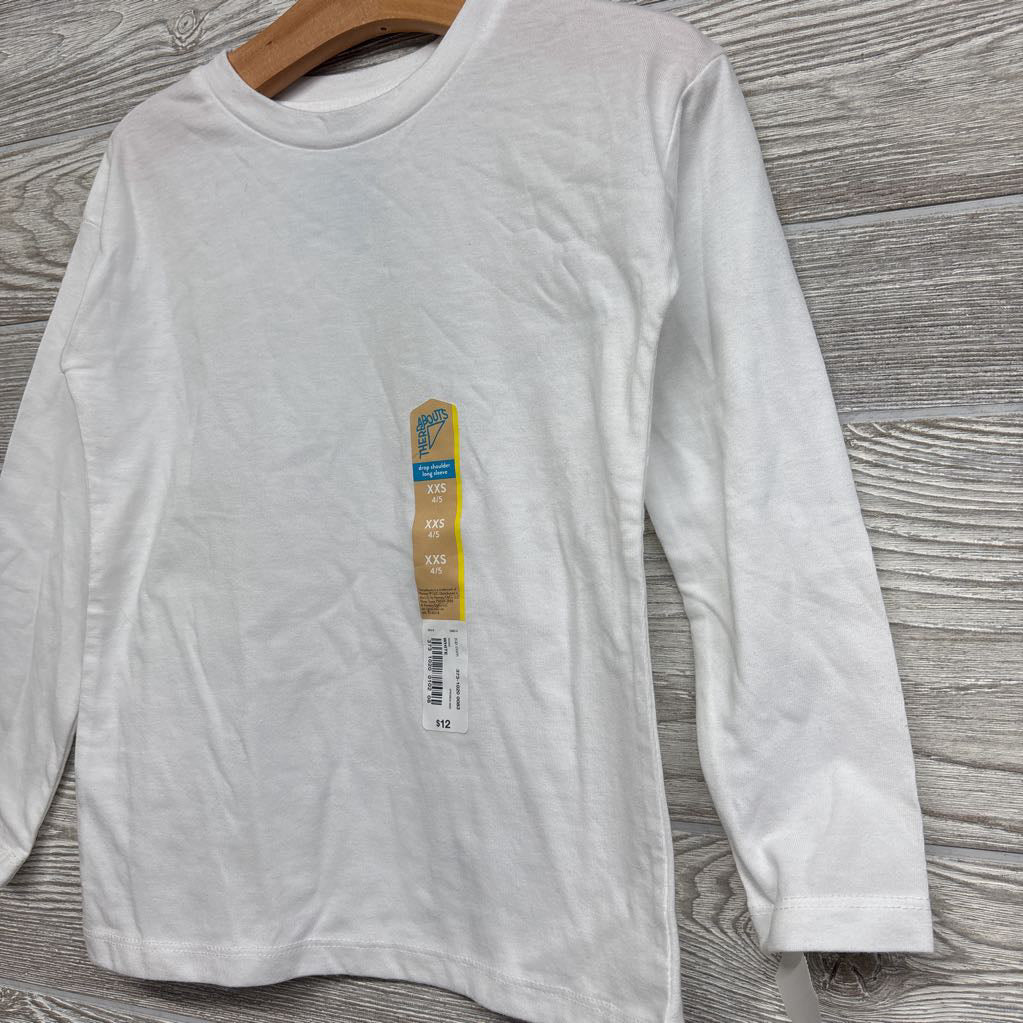 NEW LS Shirt Solid 4-5