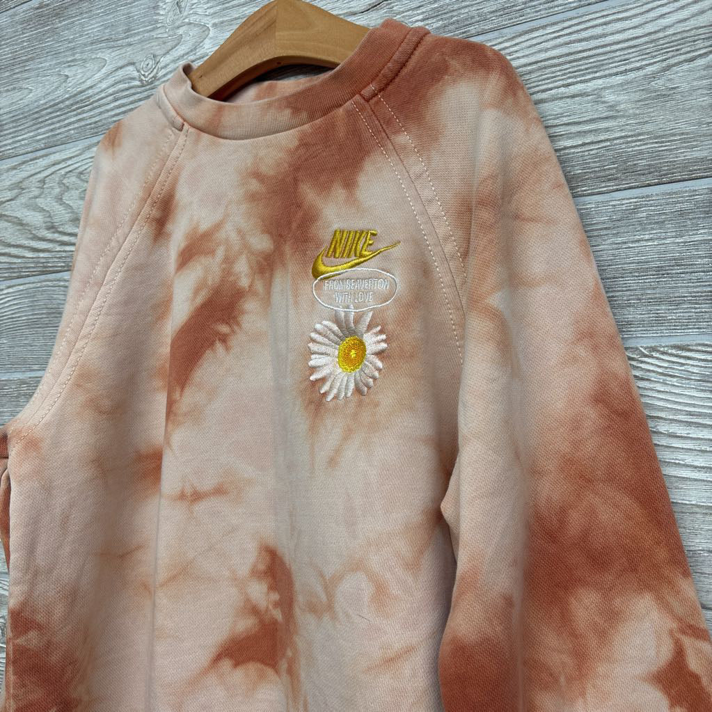 Crewneck Tie Dye Embroidered Flower Have A Nike Day 14