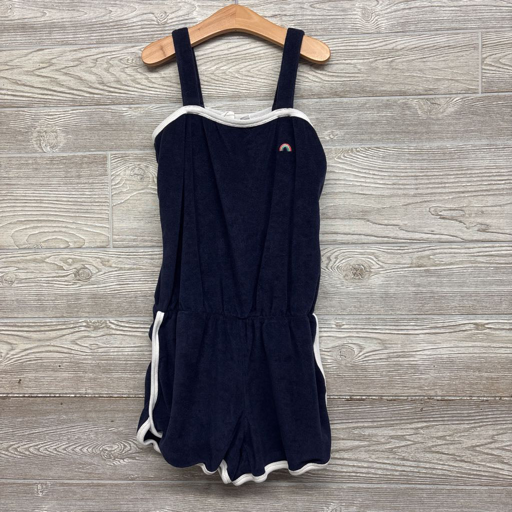 Terry Romper Embroidered Rainbow 10