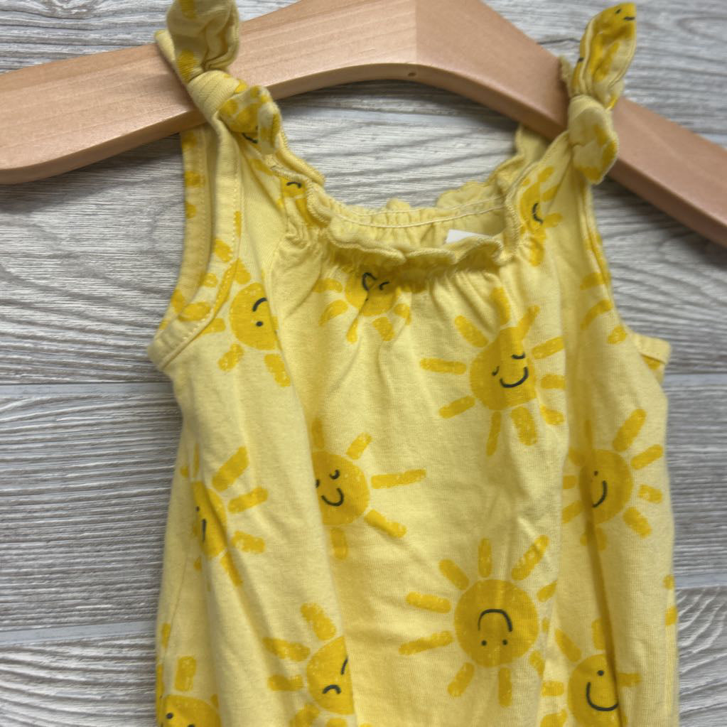 Bow Strap Tank Romper Suns 3-6M