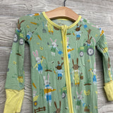 Bamboo Sleeper Bunnies Gardening 6-12M