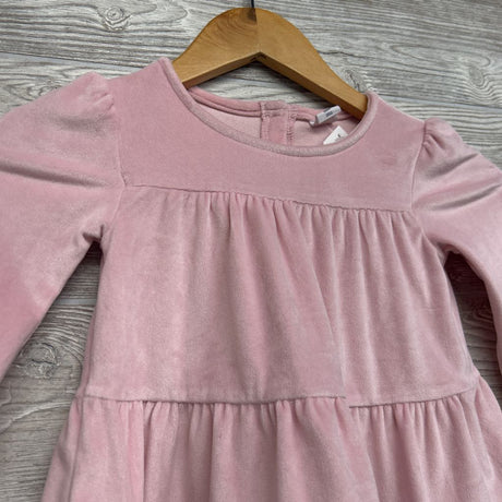 LS Velour Tiered Shirt 3T