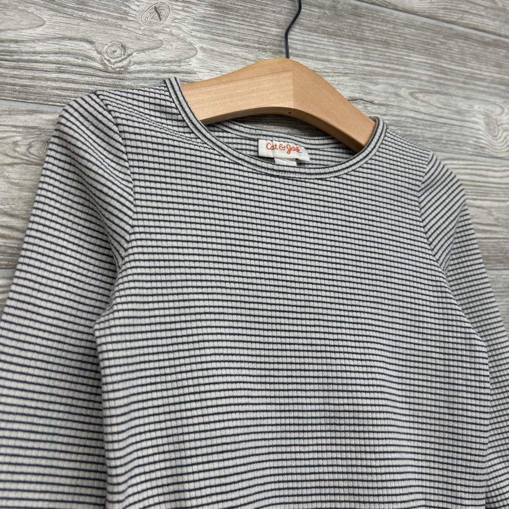 LS Ribbed Shirt Stripes 3T
