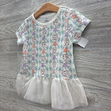 Shirt Princess, Flowers, Tulle Tutu 4
