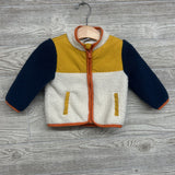 Full Zip Sherpa Jacket 6-12M