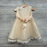 Tank Tulle Dress Flowers Sequins 9-12M