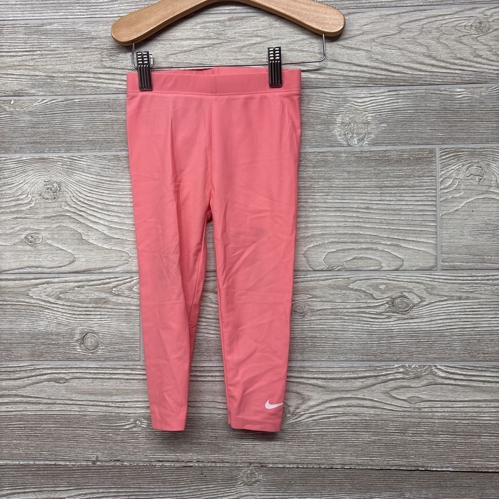 LS Active Shirt Stacked Swoosh & Leggings 24M