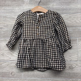 LS Plaid Dress & Bloomers 18M