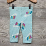 Petal Hem Shirt Swoosh & Leggings 24M