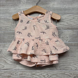 Muslin Tank Top & Skort Flowers 2T