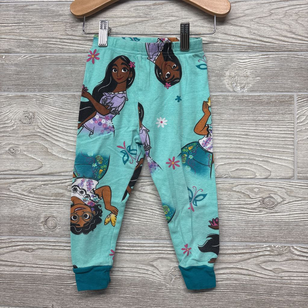 2 Pc LS PJs Encanto Flowers 3T