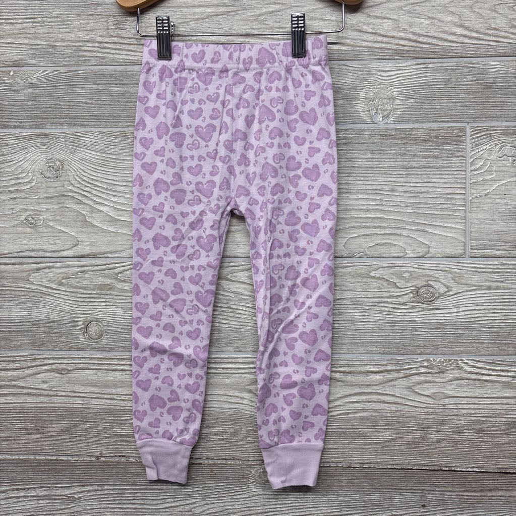 2 Pc PJs Hearts 3T