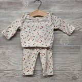 LS Bodysuit & Leggings Dots Stars 0-3M