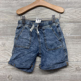 Pull On Drawstring Denim Shorts 5T
