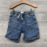 Pull On Drawstring Denim Shorts 5T