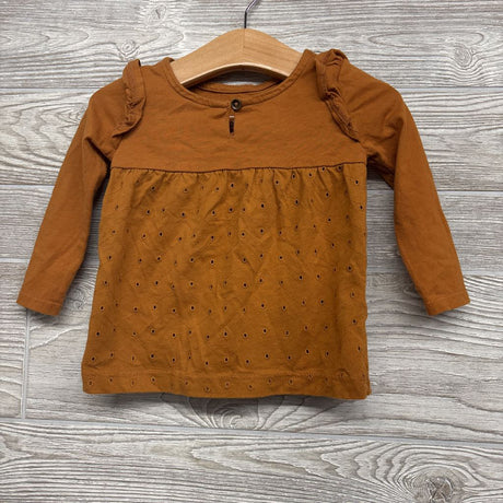 LS Eyelet Shirt & Leggings Flowers 18M