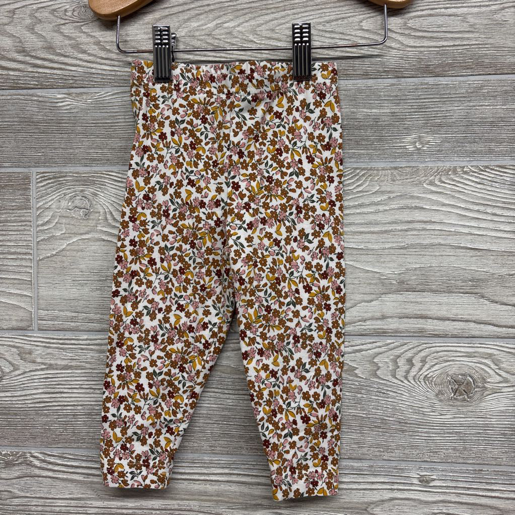 LS Eyelet Shirt & Leggings Flowers 18M