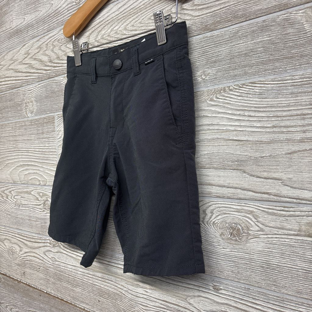 Woven Flat Front Shorts 7