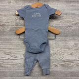 Bodysuit Little Brother & Pants Stripes NB