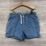 Chambray Drawstring Shorts 10-12