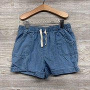 Chambray Drawstring Shorts 10-12