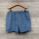 Chambray Drawstring Shorts 10-12