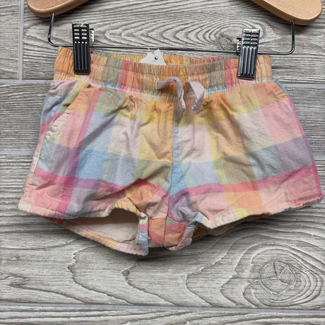 Plaid Smocked Tank Top & Shorts 2T