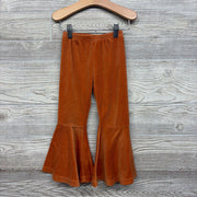Velour Bell Bottom Pants 3T