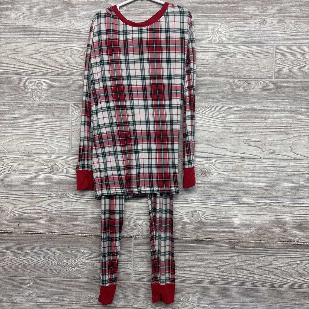 2 Pc LS Plaid PJs 9-10