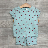 Shirt & Bike Shorts Lady Bugs 24M