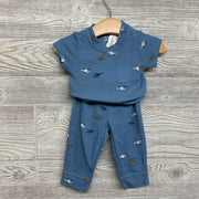 Waffle Knit Bodysuit & Pants Helicopters 6M