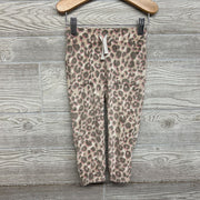 Velour Crewneck & Joggers Animal Print 2T