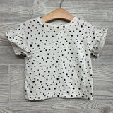 Shirt Ruffle Sleeves & Skort Dots 2T