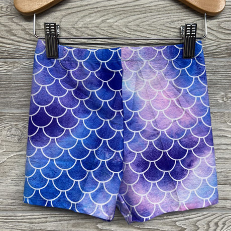 NEW 2 Pc Swimsuit W/ Mermaid Tail 6-7