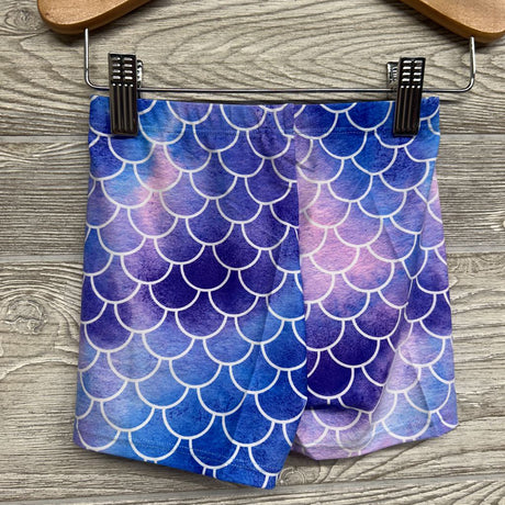 NEW 2 Pc Swimsuit W/ Mermaid Tail 3-4