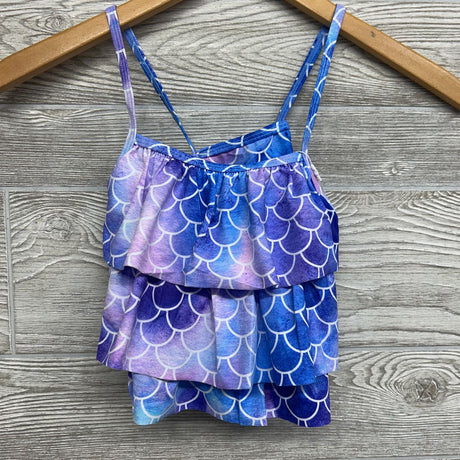 NEW 2 Pc Swimsuit W/ Mermaid Tail 10-11