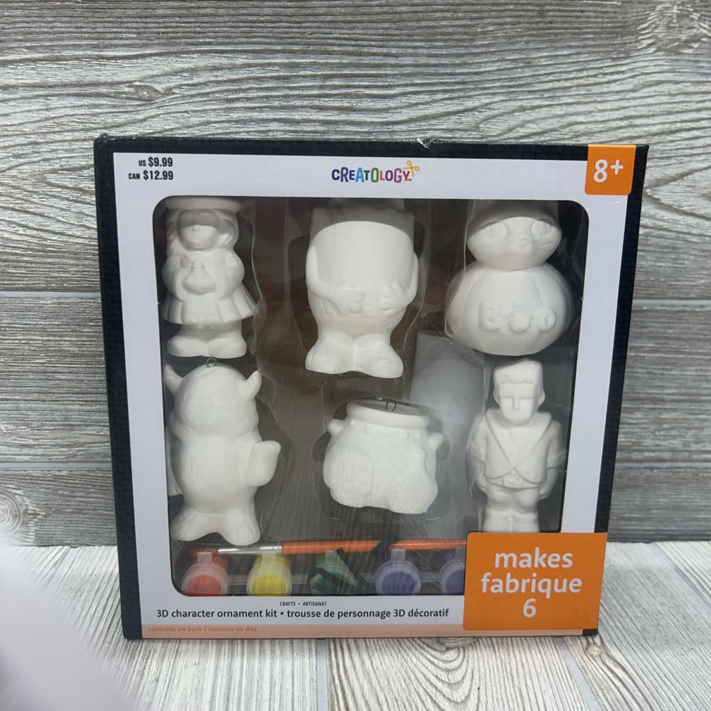 NEW 3D Character Ornament Kit