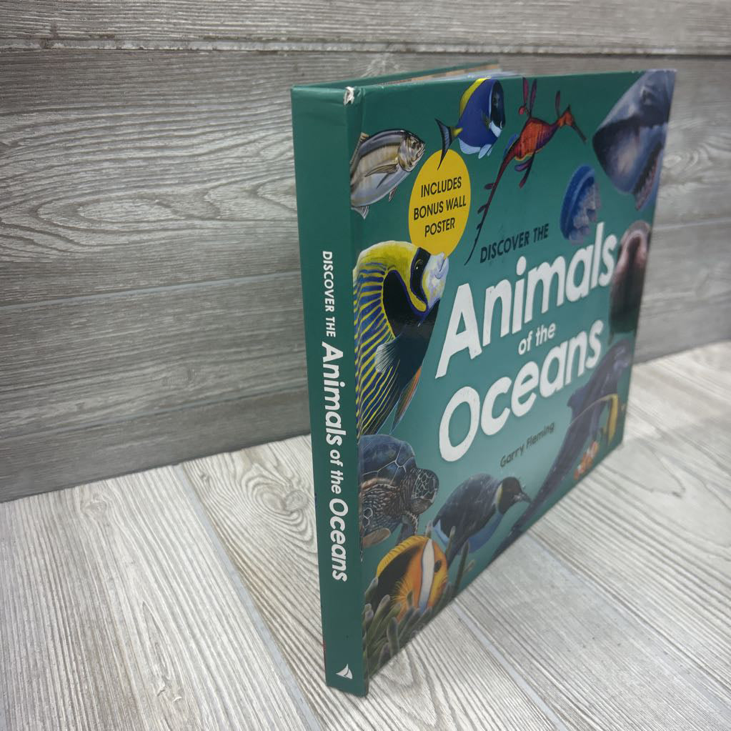 Discover The Animals Of The Ocean Hardcover Book