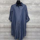 Button Down Shirt Dress Small