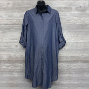 Button Down Shirt Dress Small