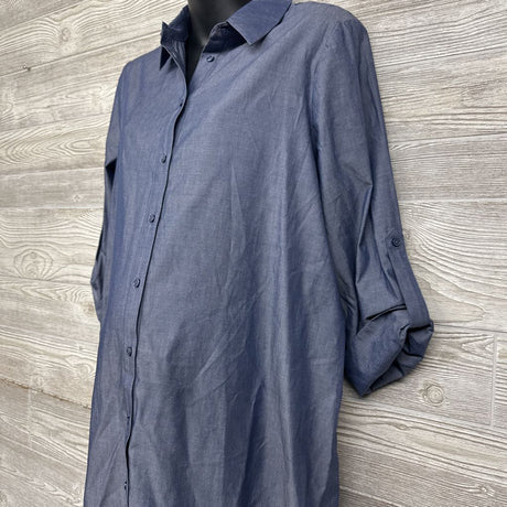Button Down Shirt Dress Small