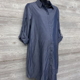 Button Down Shirt Dress Small