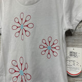 NEW Shirt Tennis Ball& Racket Flowers 6