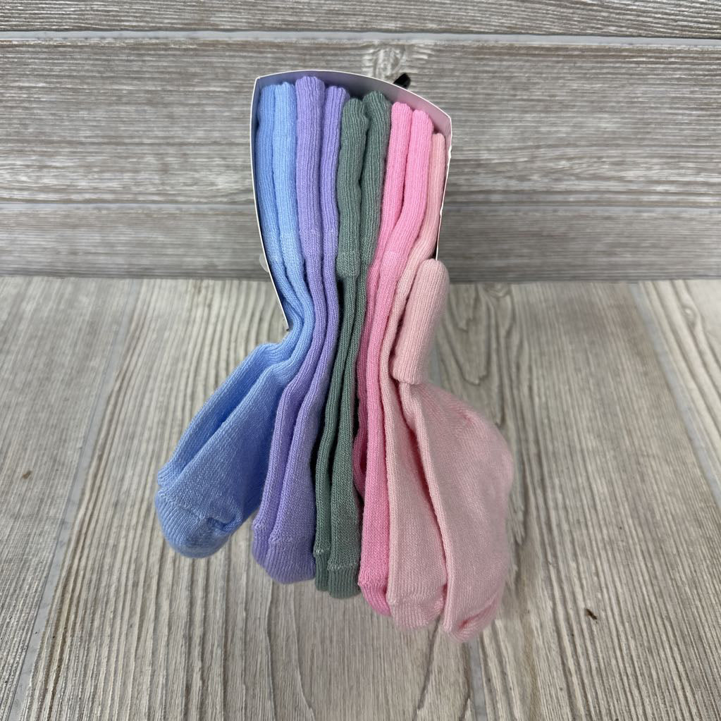 NEW 10 Pk Turn Cuff Socks 6-18M
