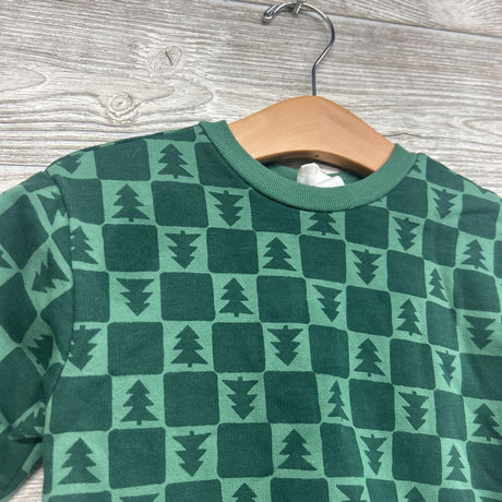 Crewneck Checkered W/ Trees 6-9M