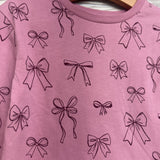 LS Shirt Bows 3t