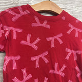 Shirt Plaid Bows 3t