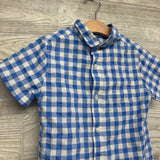 Gingham Button Up Shirt 4-5